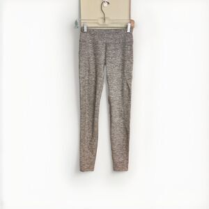 Kyodan Women's Heather Gray Knit Ankle Leggings sz‎ XS Activewear pockets